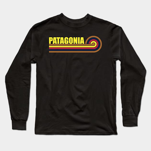 Patagonia Arizona horizontal sunset 2 Long Sleeve T-Shirt by DPattonPD